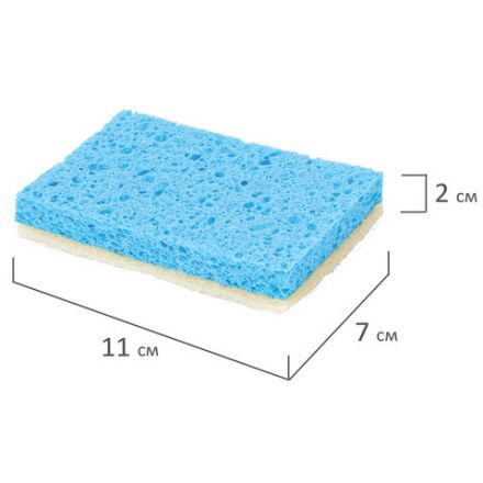 Губки для посуды 110х70х20 мм, ЦЕЛЛЮЛОЗНЫЕ + АБРАЗИВ, КОМПЛЕКТ 5 штук, синий/белый абразив, LAIMA, 700260 Губки для посуды 110х70х20 мм, ЦЕЛЛЮЛОЗНЫЕ + АБРАЗИВ, КОМПЛЕКТ 5 штук, синий/белый абразив, LAIMA, 700260