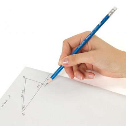 Карандаш чернографитный BRAUBERG "PREMIUM TURKEY", 1 шт., "Metallic", НВ, ассорти, дисплей, 181558