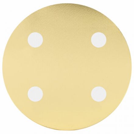 Органайзер-стаканчик для косметики и мелочей MONTE VITA (МОНТЕ ВИТА), металлический, 100х80 мм, золото, 272484