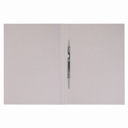 Скоросшиватель картонный мелованный BRAUBERG, гарантированная плотность 320 г/м2, белый, до 200 листов, 121512