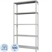 Стеллаж металлический 0MX_MS Standart 200/100x50/5 полок
