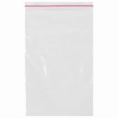 Пакеты с замком ZIP LOCK "зиплок", комплект 100 шт., 80х120 мм, ПВД, толщина 35 микрон, BRAUBERG, 606209