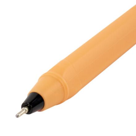 Ручка шариковая масляная BRAUBERG "Extra Glide Softy EL", СИНЯЯ, корпус ассорти, игольчатый наконечник 0,7 мм, линия письма 0,5 мм, 144262