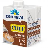 Сливки Parmalat ультрапастер. 11% 0,5л. т/пак