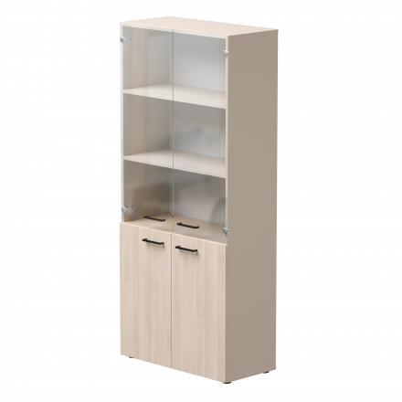 Шкаф комбинированный Everprof EVO 800х383x1835 Кашемир/Дуб Соната