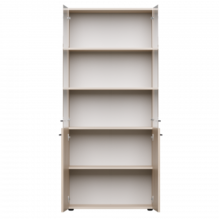 Шкаф комбинированный Everprof EVO 800х383x1835 Кашемир/Дуб Соната