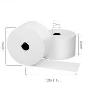 Чековая лента из термобумаги Promega jet 80 мм (диаметр 130 мм, намотка 220.9 м, втулка 26 мм, 1 штука в упаковке)