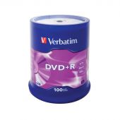Диск DVD+R Verbatim 4,7 GB 16x (100 штук в упаковке) Диск DVD+R Verbatim 4,7 GB 16x (100 штук в упаковке)