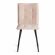 Стул обеденный Bari LT, флок , бежевый/черный, 7, 41х55х89 см