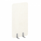 R-line soft Перегородки на металлических опорах на фетровых подпятниках AP.F-80-150 Romeo 01/Серый металл 800*18*1500