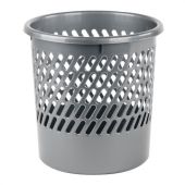 Корзина для бумаг STAFF "Basic" сетчатая, 10 л, серая, 237918 Корзина для бумаг STAFF "Basic" сетчатая, 10 л, серая, 237918