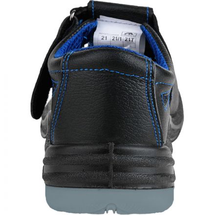 Полуботинки с перфорацией (сандалии) рабочие (мод.21Т) с мет/поднос (р.39)