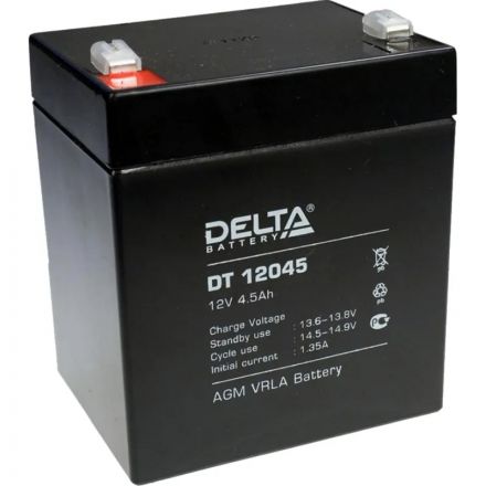 Батарея для ИБП Delta DT 12045 12В/4.5, F1 (90x70x101мм)