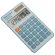 Калькулятор карманный BRAUBERG CX-102C-BL (76x126 мм), 12 разрядов, двойное питание, ГОЛУБОЙ, 272649