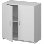 Шкаф SP Бюджет закрытый 2550.290.290 (877,879) 716х349х753 Белый шагрень