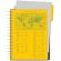 Бизнес-тетрадь Attache Selection Smartbook А5 120 листов желтая/оранжевая в клетку 1 разделитель на спирали (181х212 мм)