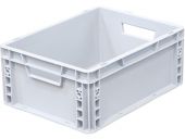 Ящик п/п 400х300х170 сплошной, усиленное дно, цв. серый Ящик п/п 400х300х170 сплошной, усиленное дно, цв. серый