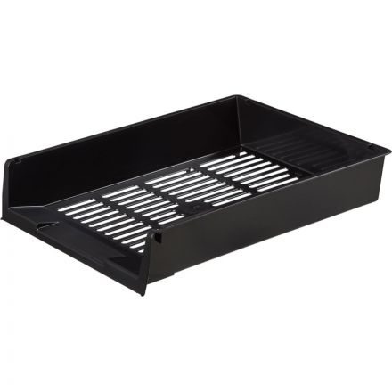 Лоток для бумаг горизонтальный Attache решетчатый черный