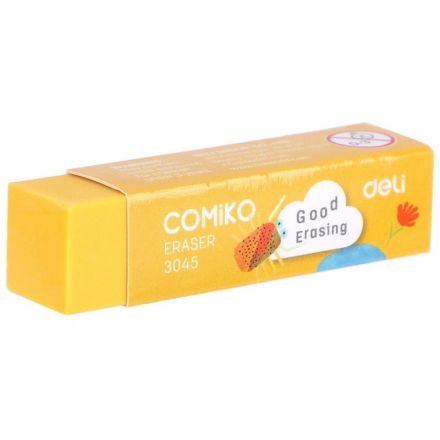 Ластик Deli E3045 Color 60x15x15мм ПВХ ассорти