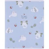 Тетрадь общая, BS, А5, 48л., клетка, скрепка. Mur-Mur, крылышки N4156