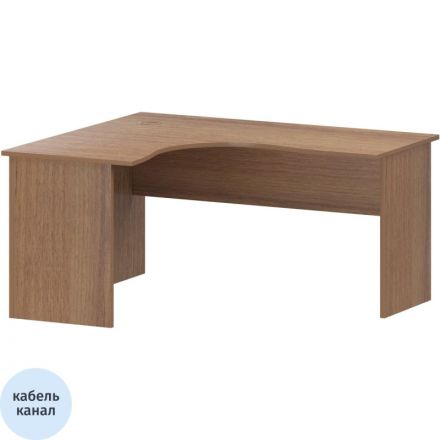 Стол эргономичный PT Арго А-204.60 левый орех гварнери Стол эргономичный PT Арго А-204.60 левый орех гварнери