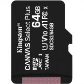 Карта памяти Kingston Canvas Select Plus microSDXC UHS-I, SDCS2/64GBSP Карта памяти Kingston Canvas Select Plus microSDXC UHS-I, SDCS2/64GBSP