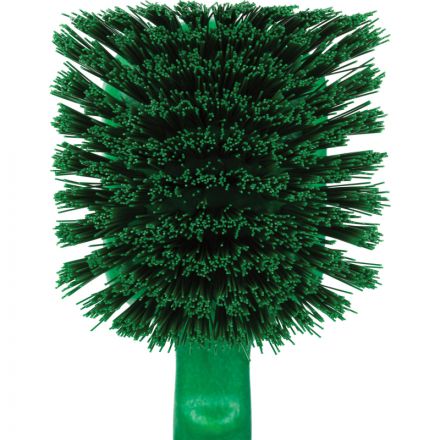 Щетка HACCPER с короткой ручкой для мытья и оттирки, жесткая, зелен 864001G