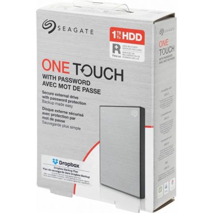 Портативный HDD Seagate 1TB STKY1000401 OneTouch2.5 USB3.0 TypeA Silver Портативный HDD Seagate 1TB STKY1000401 OneTouch2.5 USB3.0 TypeA Silver