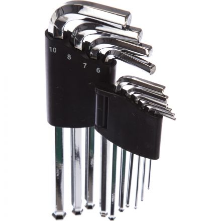 Набор ключей торцевых шестигранных с шаром H1.5-H10, 10 предм. 952310