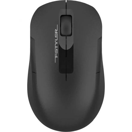 Мышь компьютерная A4Tech Fstyler(FG15CS AIR2 BLACK)чер.1200dpi silentUSB 3b