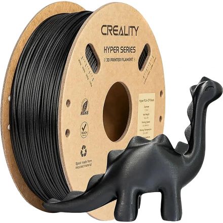 Катушка Hyper PLA-CF-пластика Creality 1.75 мм 1кг., черная (3301060015)