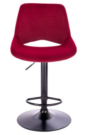 Стул барный Everprof Flash Ткань Бургунди