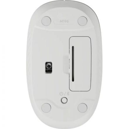 Мышь компьютерная Logitech беспр. M196 OFF WHITE BT EMEA28i-935 910-007460