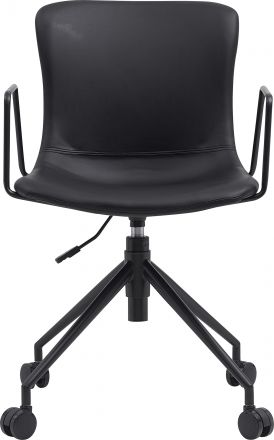 Операторское кресло Everprof Expo Экокожа Черный