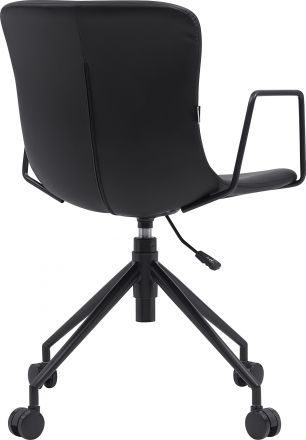 Операторское кресло Everprof Expo Экокожа Черный