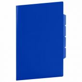 Папка-уголок 3 отделения, жесткая, непрозрачная, А4, BRAUBERG "SPECIAL", синяя, 0,15 мм, 273063