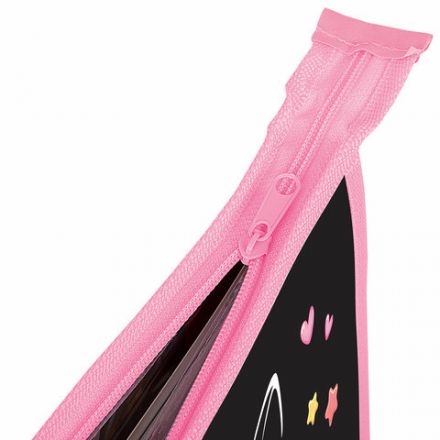 Папка для тетрадей ПИФАГОР А4, 1 отделение, картон/пластик, на молнии, "Dark kitten", 273339 Папка для тетрадей ПИФАГОР А4, 1 отделение, картон/пластик, на молнии, "Dark kitten", 273339