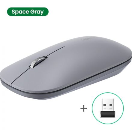 Мышь компьютерная Ugreen MU001 (90373) светло-серый WLS