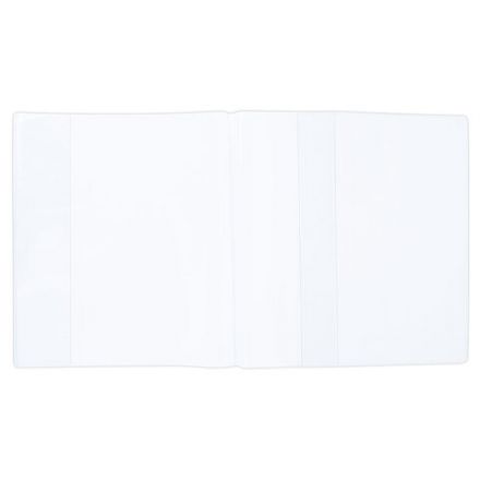 Обложки ПВХ для рабочих тетрадей и учебников, КОМПЛЕКТ 10 шт. + 1 в подарок, ПЛОТНЫЕ, 110 мкм, 270х485 мм, BRAUBERG, 274110