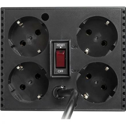 Стабилизатор напряжения Powercom TCA-2000 1000Вт 2000ВА черный