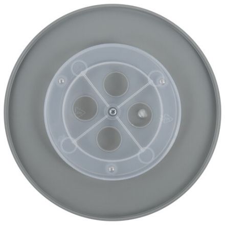 Подставка-органайзер STAFF "Attraction", 9 отделений, вращающаяся, серая/желтая, 238318 Подставка-органайзер STAFF "Attraction", 9 отделений, вращающаяся, серая/желтая, 238318