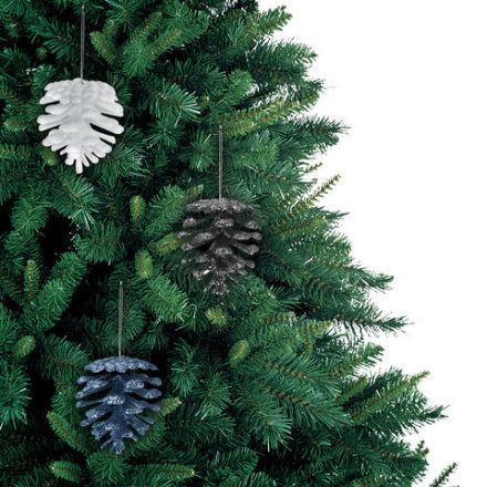 Украшение ёлочное 9 шт., 4 см, "Шишки", пластик, ЗОЛОТАЯ СКАЗКА, 592455