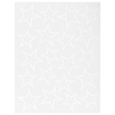 Украшение для окон и стекла ЗОЛОТАЯ СКАЗКА "Звезды 1", 25,8х33,5 см, ПВХ, 591255