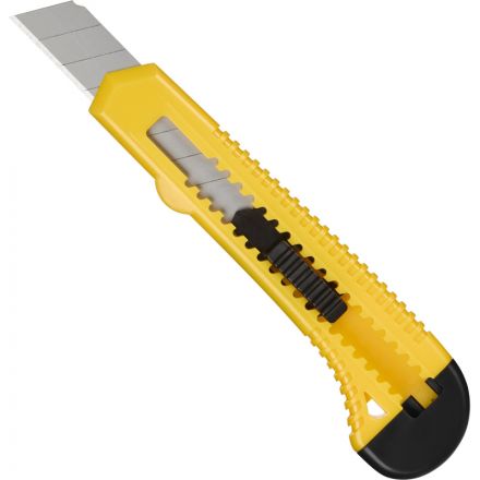 Нож универсальный TOPFORT Набор 18мм х 3шт., цвет.ассорти