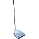 Совок для мусора с резиновой кромкой Vileda Professional пластиковый (ширина рабочей части 22 см, длина ручки 80 см, арт. производителя 146349)