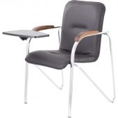 Конференц-кресло UP_EChair SAMBA(Самба) BOX СН Д8 Z11 (черный) со столиком