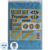 Салфетка хозяйственная Meule микрофибра 30x30 см синяя