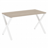 Loft Стол рабочий VR.L-SRX-3.7 Дуб аттик/Белый металл 1380*720*750
