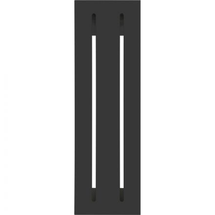 Держатель РЭ_ вертикальный д/полотенца LIRIA RU2201B, черный (701327)