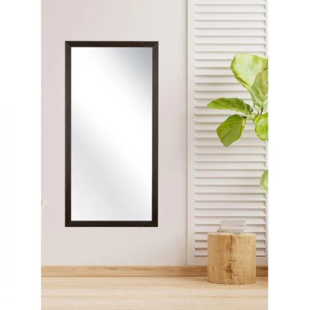 Зеркало МГЛ_настенное Комус Мебель НБ70 (600x1200) багет ПЛС венге